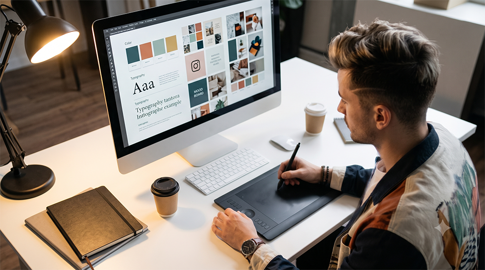 Materiale visivo per display